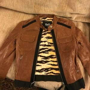 Dolce & Gabbana Leather Jacket