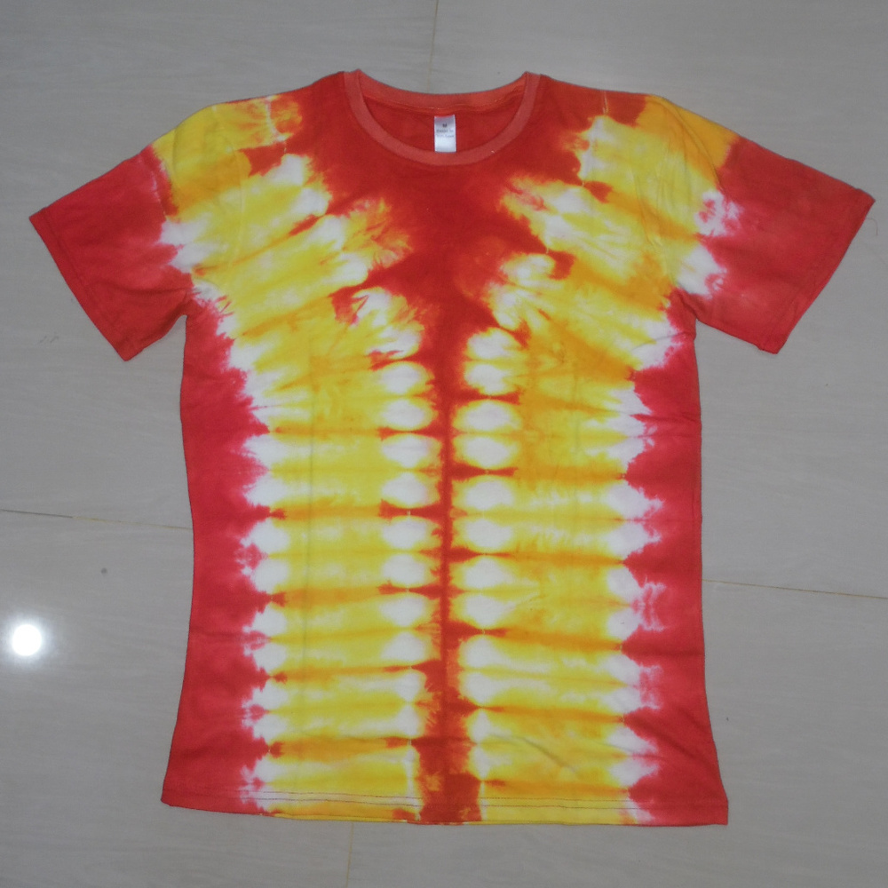 red color tie dye t shirts