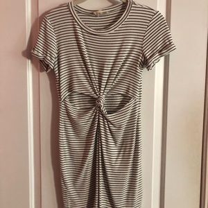 LA hearts striped dress