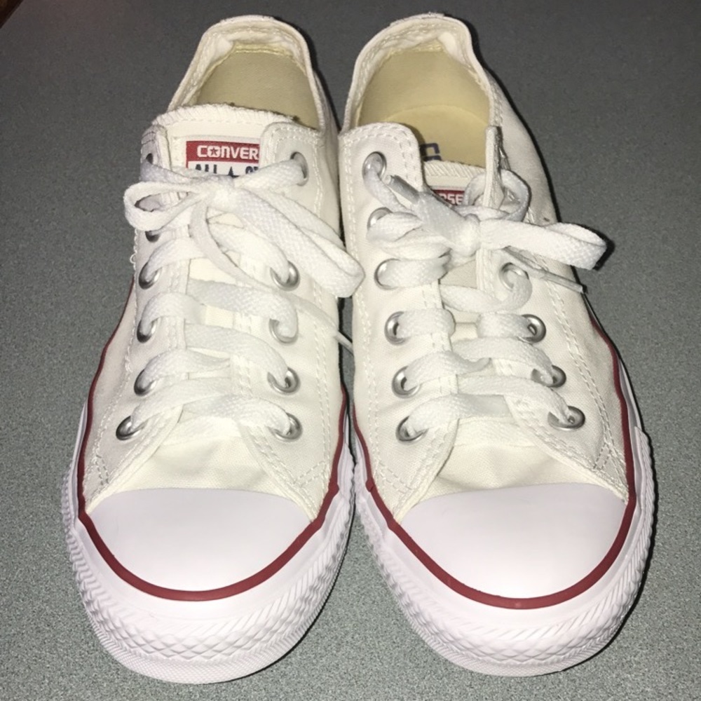 white Converse
