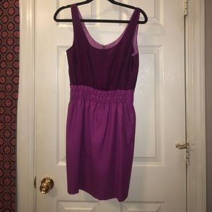 J. Crew purple dress