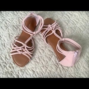 Dusty Pink Sandals
