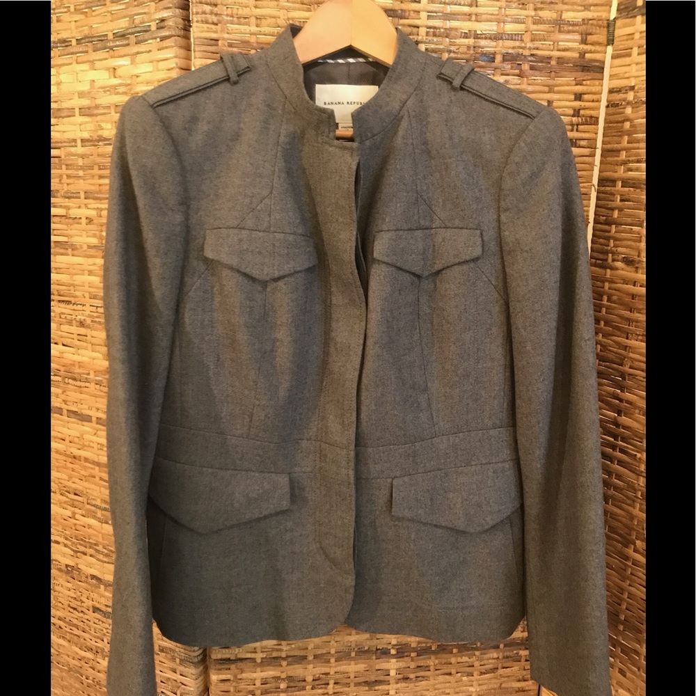 Banana Republic gray jacket