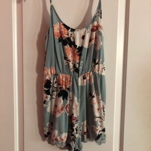 Floral Kendall and Kylie Romper