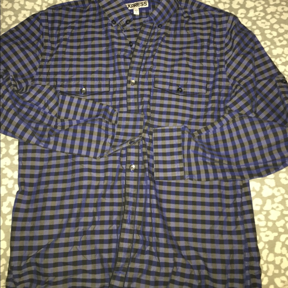 Express Men's Medium Dress Shirt
