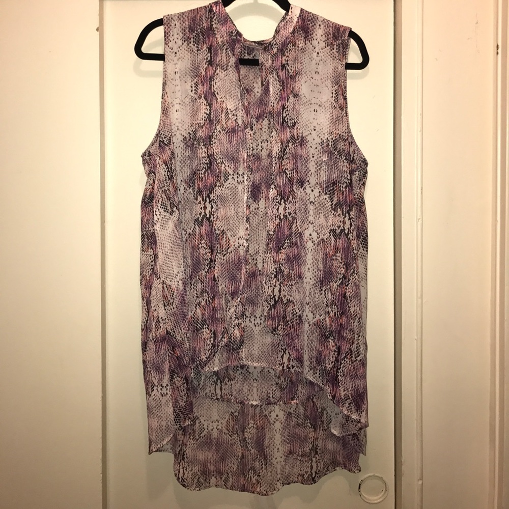 Jennifer Lopez snake skin design Tank Top