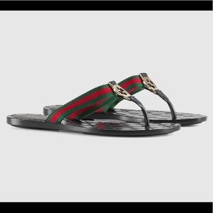 GG thong Web sandal