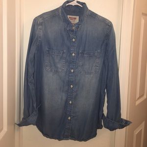 Long sleeve Denim button down