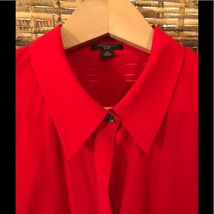 Ann Taylor stretch silk blouse