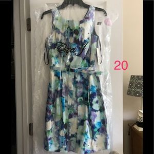 NWT Eliza J Floral Dress