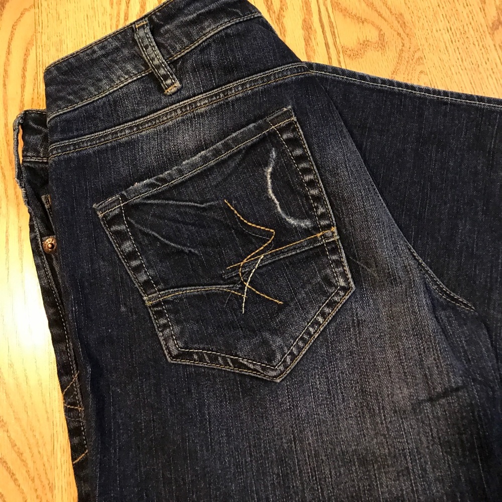 Silver jeans