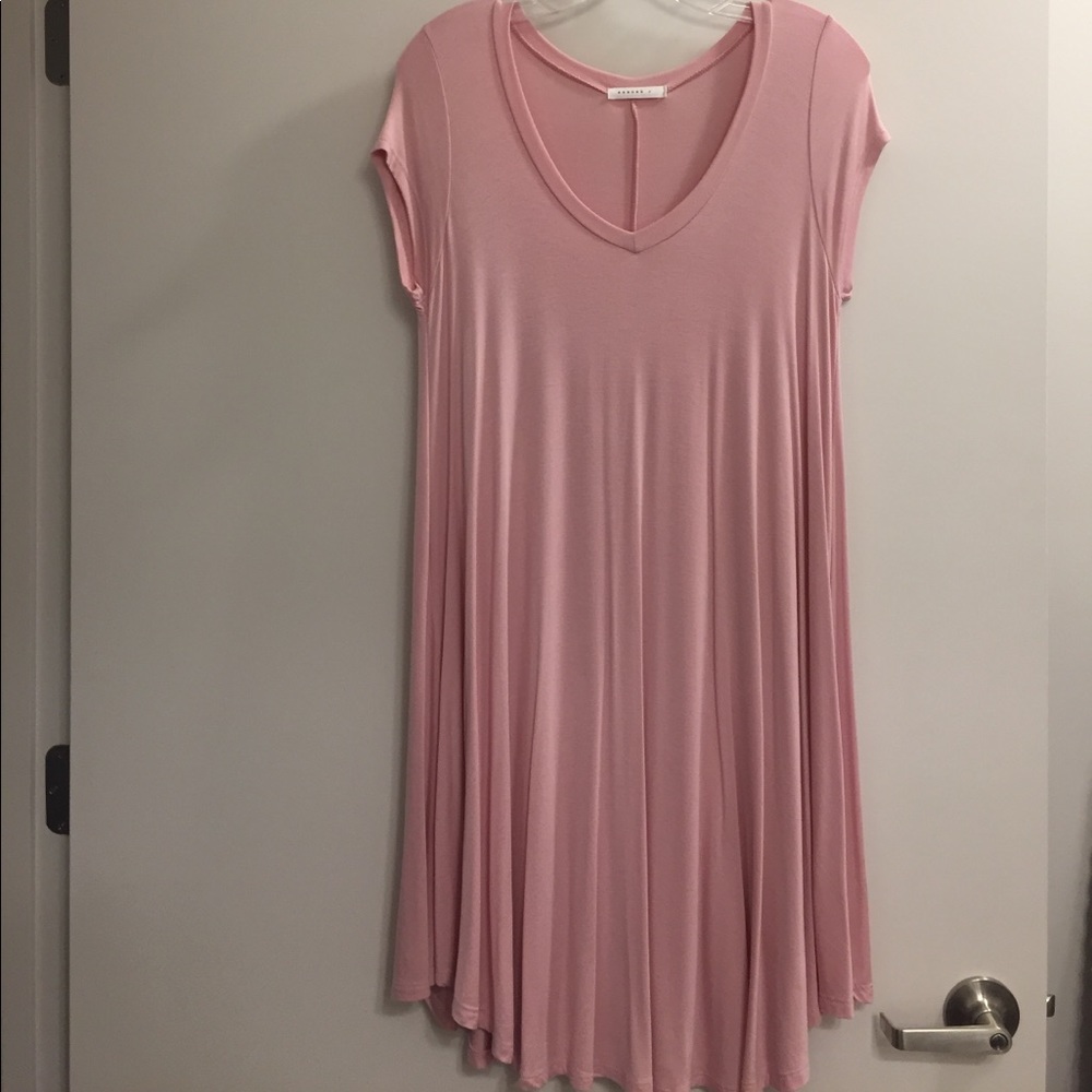 Light Pink Tshirt Dress!! Size S