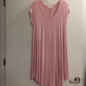 Light Pink Tshirt Dress!! Size S