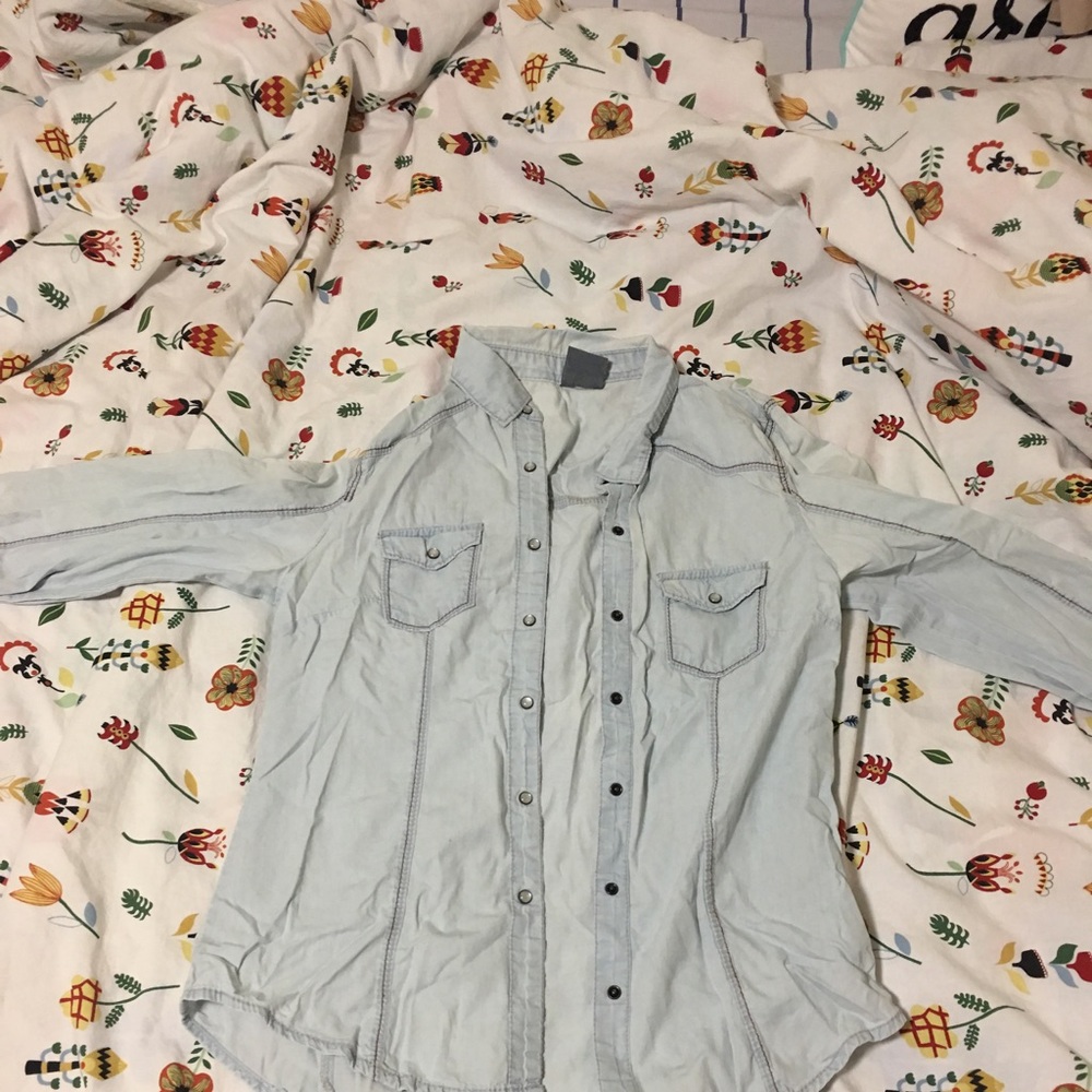 Ashely Demin Light blue Shirt