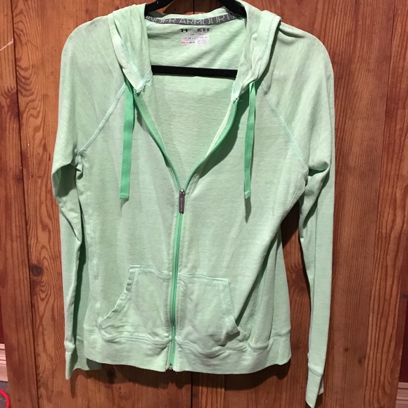 Under Armour Heat Gear Zip Up Sweatshirt - Picture 1 of 1