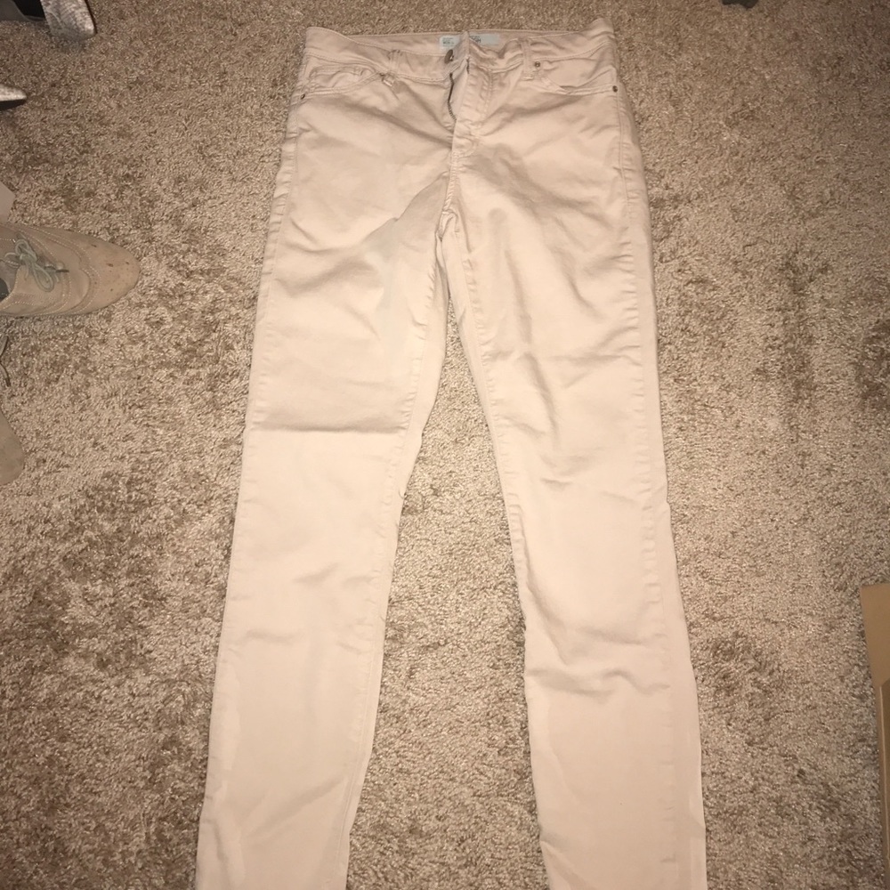 Topshop khaki denim