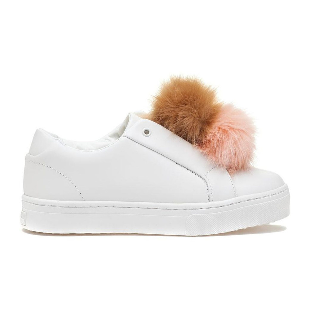 🆕 Sam Edelman Faux Fur Laceless Sneaker - Picture 3 of 4