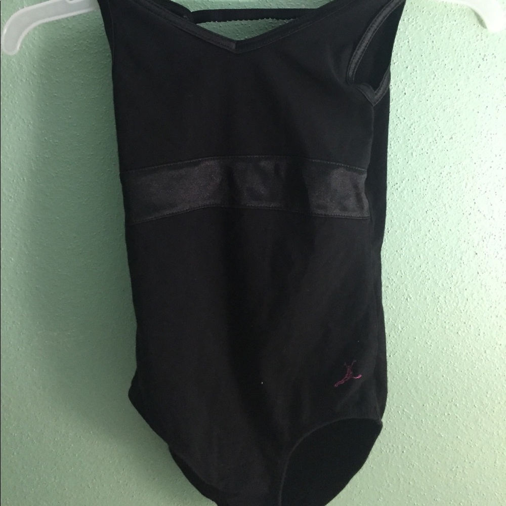 Black Capezio leotard