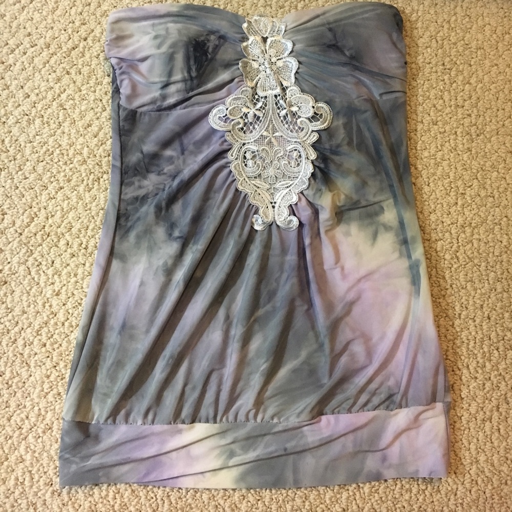 Charlotte Russe Strapless Top