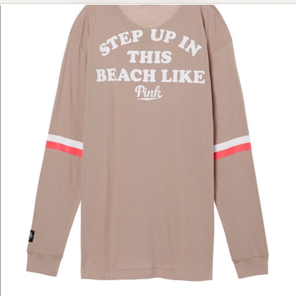 PINK new long sleeve tee 😍