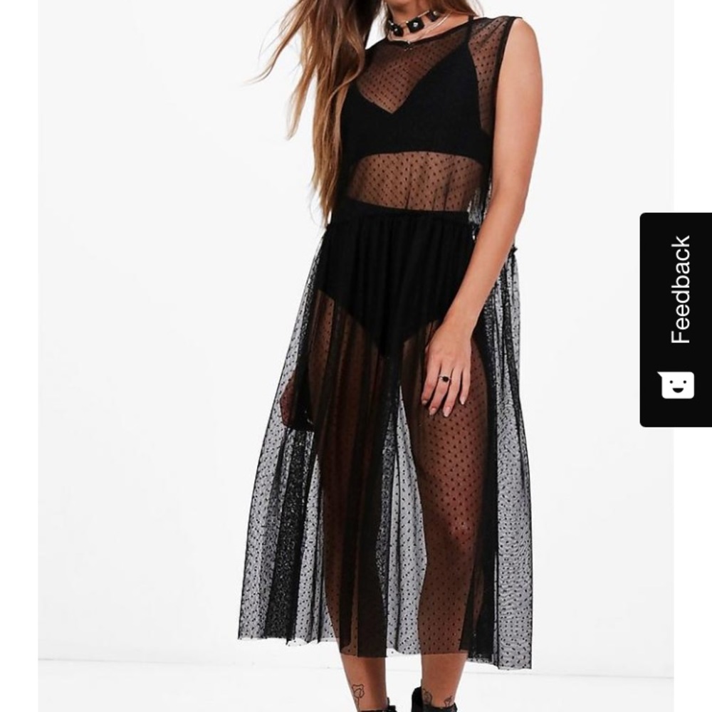 Sheer Maxi Top