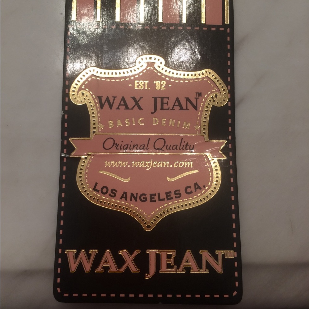 WAX Jean Skinny distressed light weighted jeans