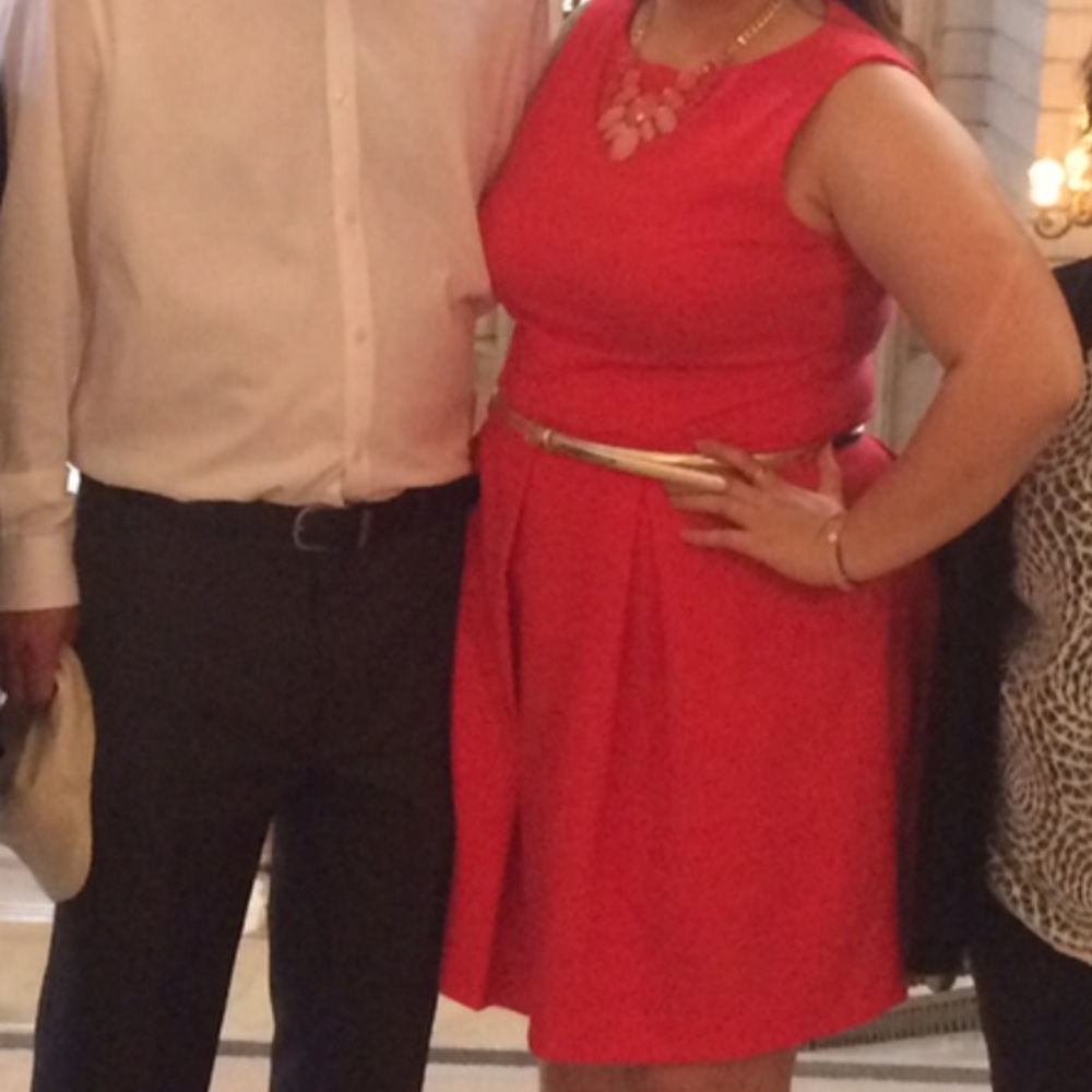 Ralph Lauren Coral Dress