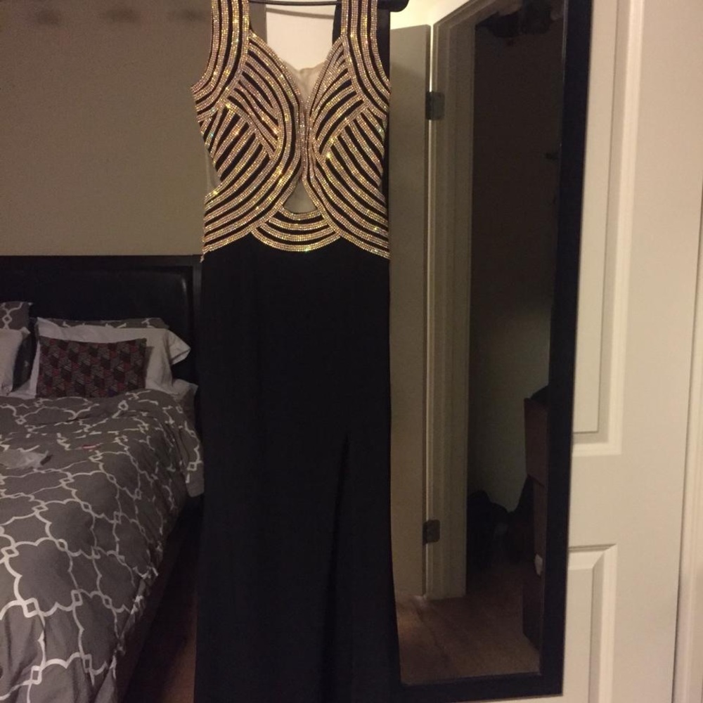 Black Jovani Formal Gown Dress