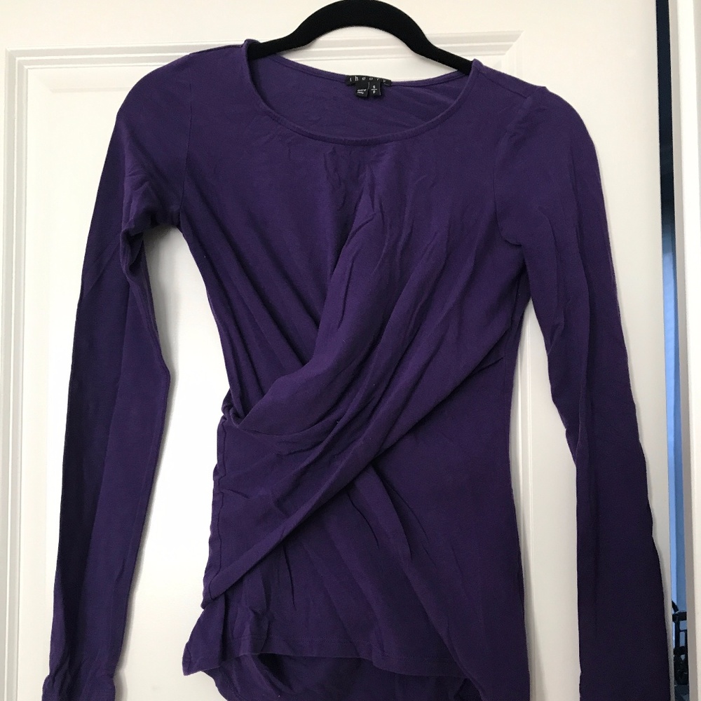 Theory purple top