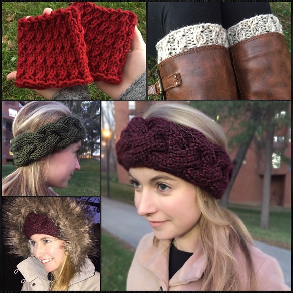 Cable Knit Headbands - Picture 3 of 3