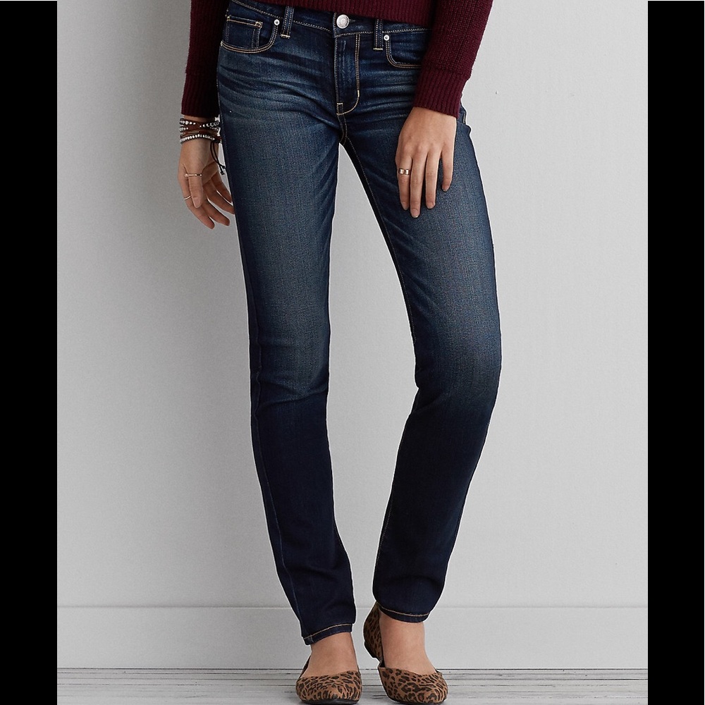 AMERICAN EAGLE STRETCH SLIM BOOT.
