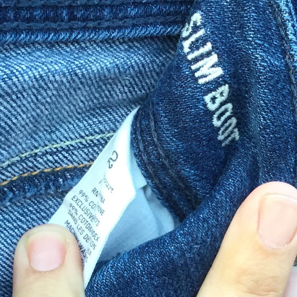 AMERICAN EAGLE STRETCH SLIM BOOT. - Picture 4 of 5