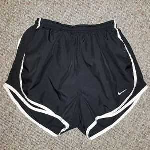 Black Nike tempo shorts