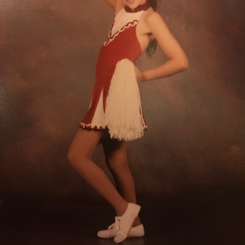 Cheerleader dance costume