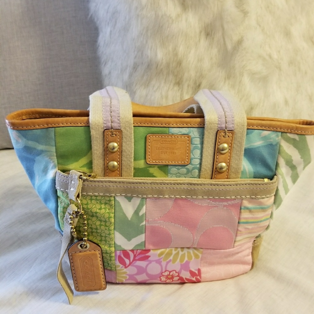 Coach mini patchwork