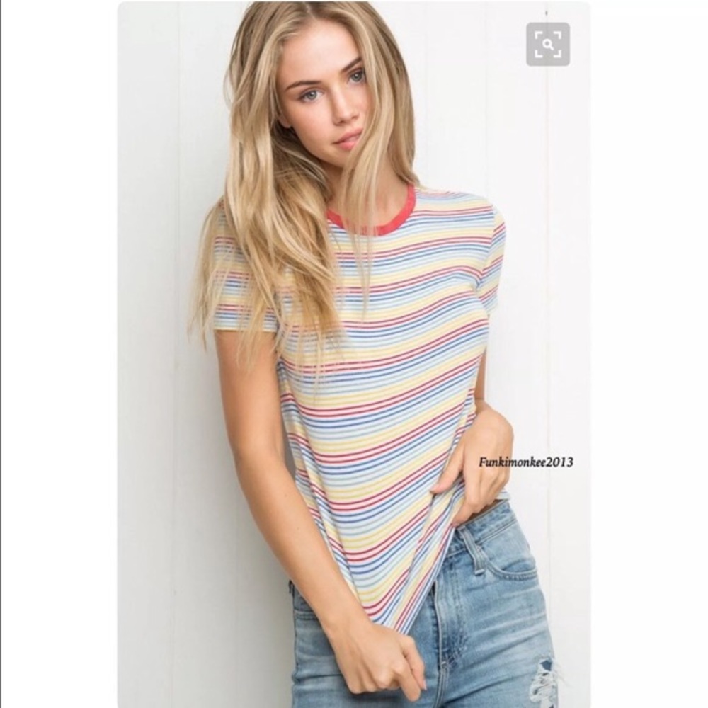 RARE rainbow tee 🌈