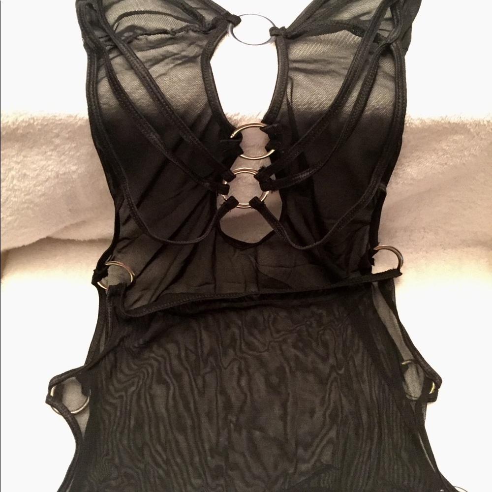 Final $$. Sheer Nylon Role-play Outfit. L10