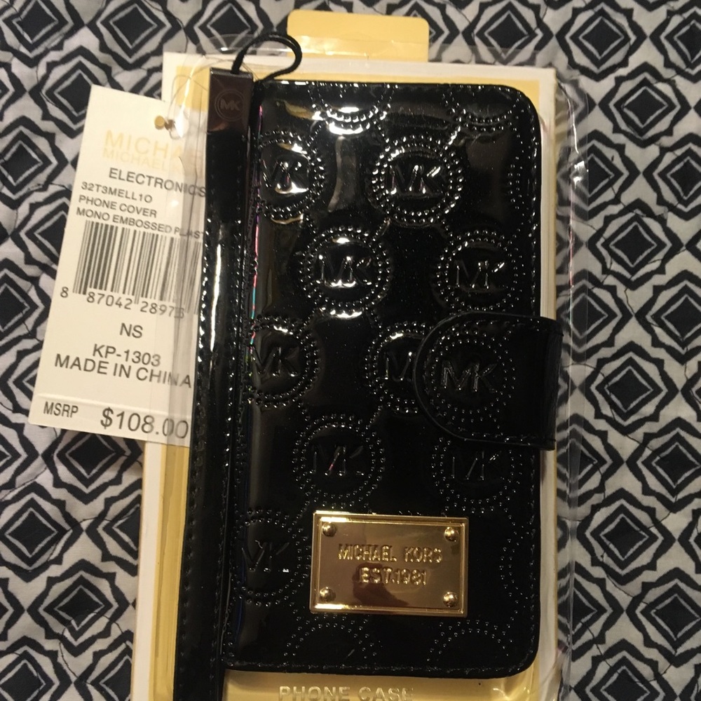 NWT MICHAEL KORS iPhone7 COVER, ID/Card/Money Case