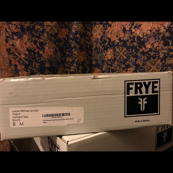 Frye Ilana Fringe Booties Size 8 with original box - Picture 6 of 6