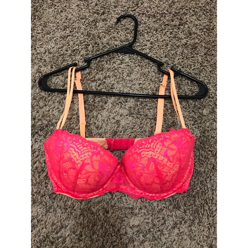PINK DATE NIGHT PUSH UP BRA
