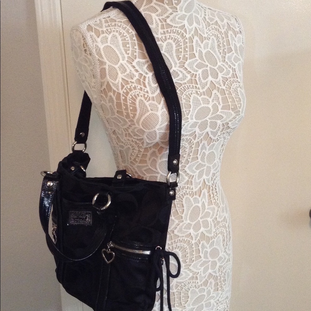 Authentic Black Coach Purse
