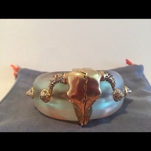 Alexis Bittar Skull hinge bracelet