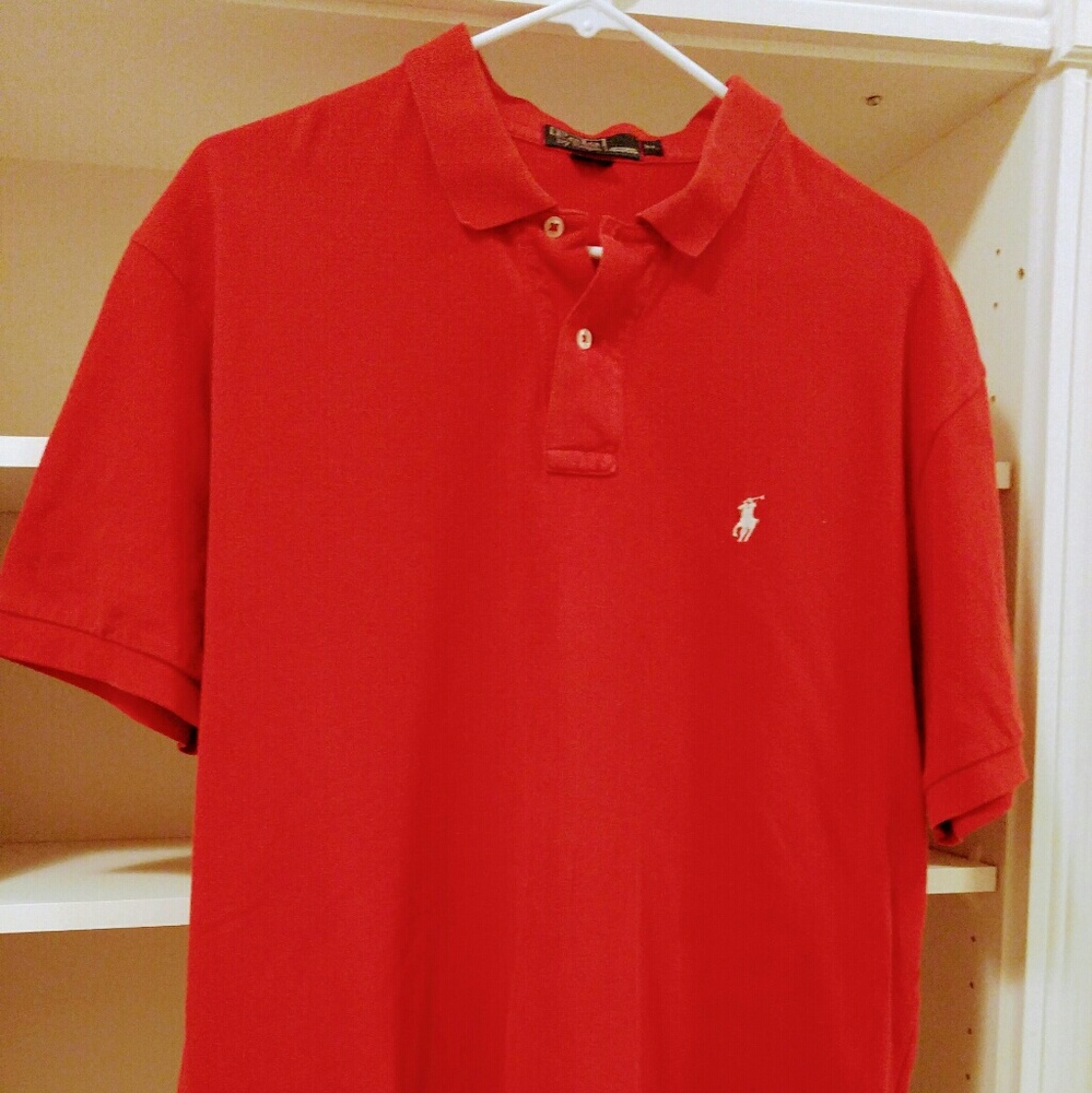 Worn Vintage Timeless Red Ralph Lauren Photo