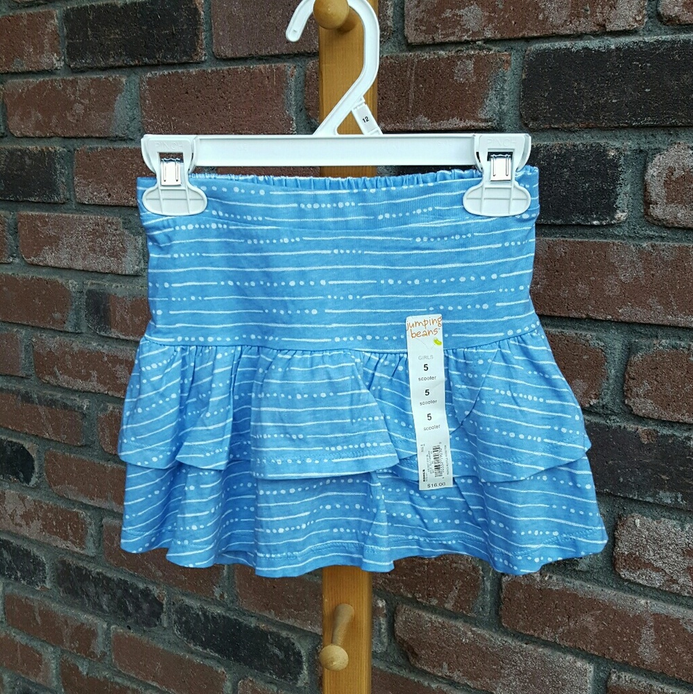 SOLD NWT Jumping Beans ruffle skirt