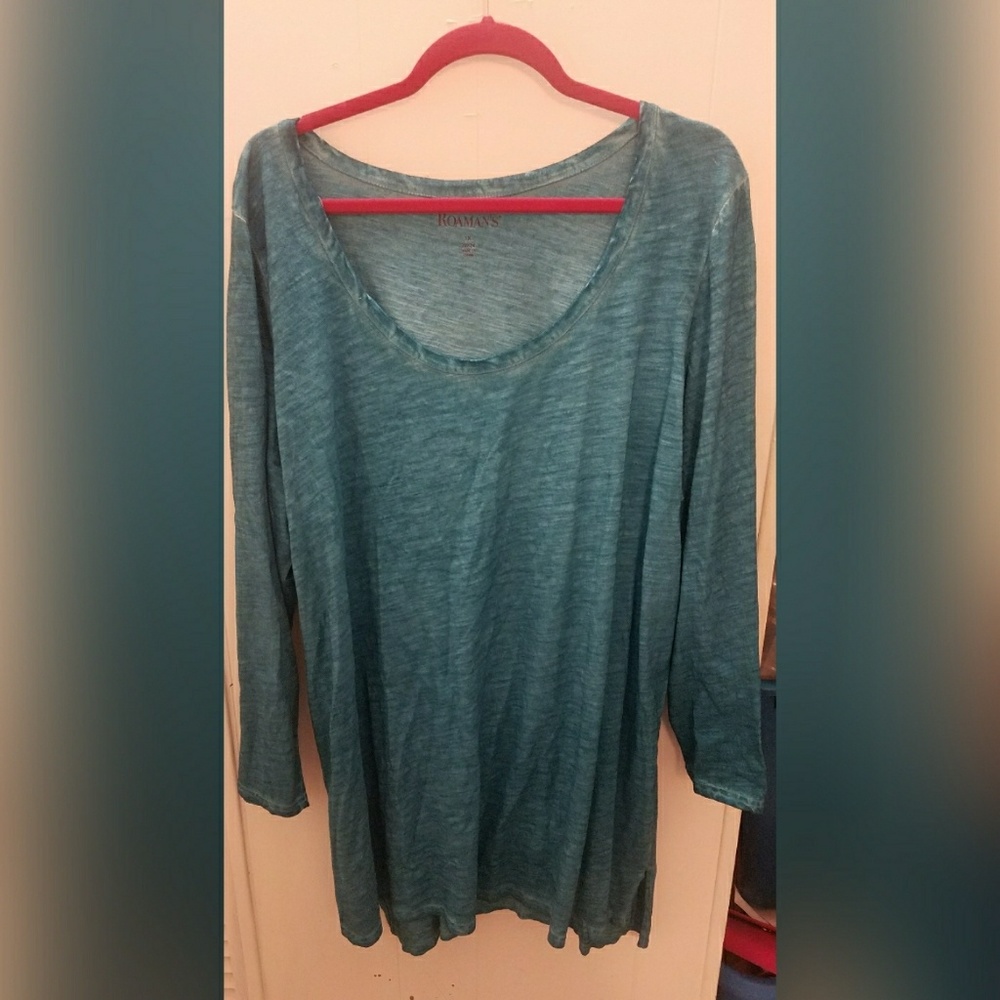 Teal tunic