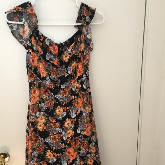 Nasty Gal Olivaceous off the shoulder dress - Picture 4 of 8