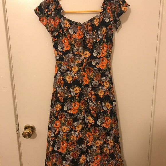 Nasty Gal Olivaceous off the shoulder dress - Picture 8 of 8