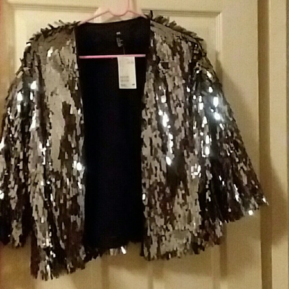 H&M Jackets & Blazers - H&M Sequin jacket 💫NEW💫