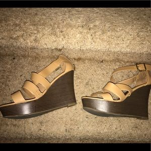 Size 10 Express wedges!!! Like new!!! Worn ONCE!!