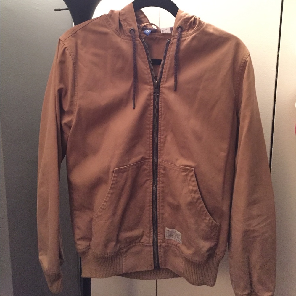 Brown divided jacket